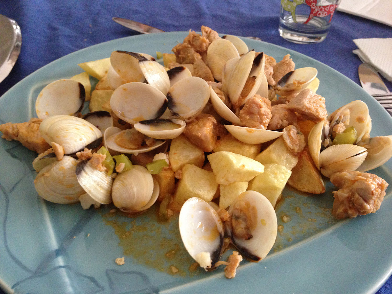 Carne de Porco à Alentejana